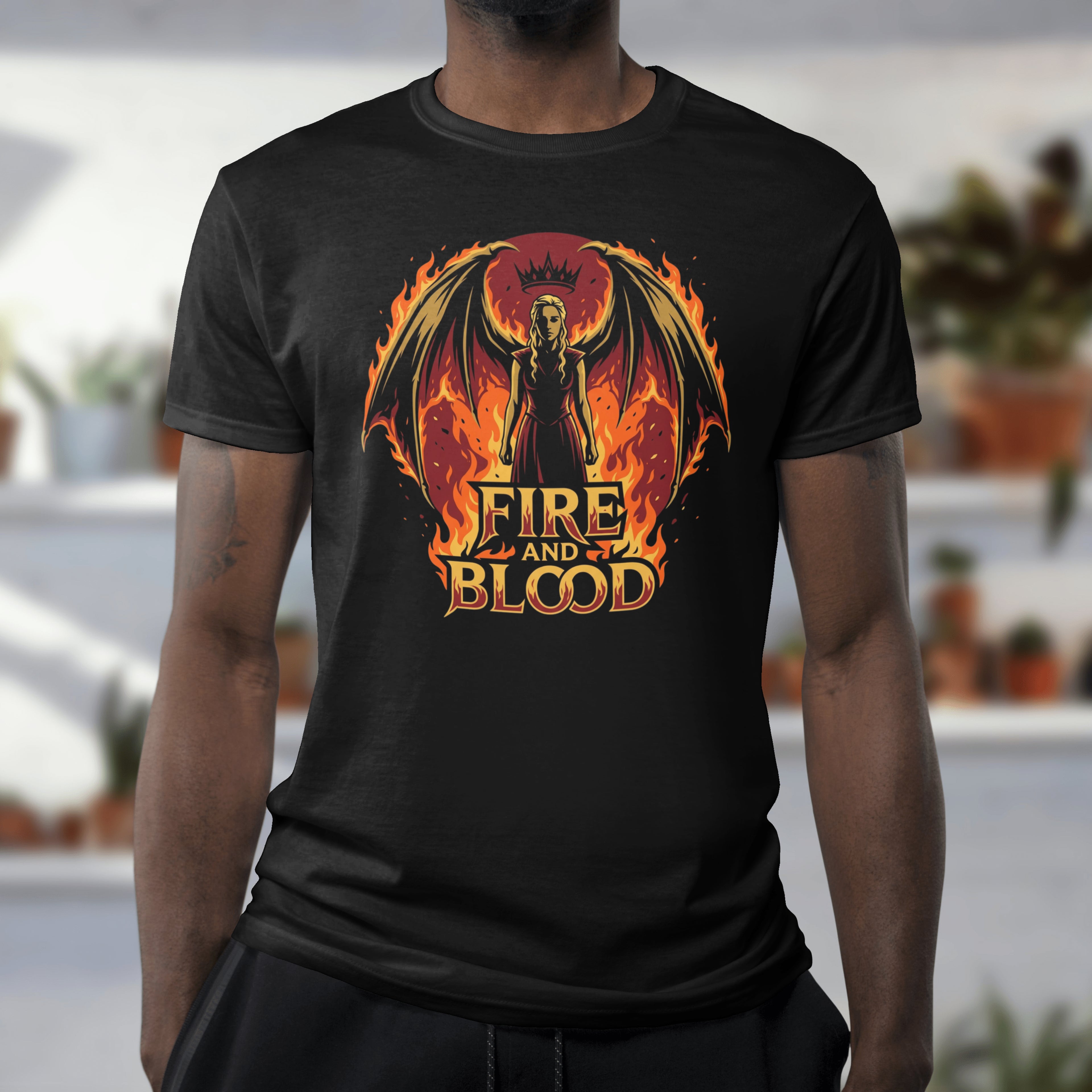 Camiseta Fire And Blood